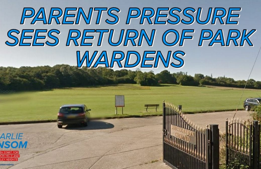Parents Pressure Sees Return of Park Wardens