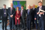Councillor Andrew Baggott and local MPs meet minister